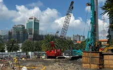 Công trình số 2 Tôn Đức Thắng, TP.HCM gây tiếng ồn cả ngày lẫn đêm