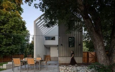 Ngôi nhà tiết kiệm năng lượng xây dựng từ vật liệu tái chế