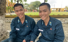 Cặp tân binh song sinh với câu chuyện đặc biệt trong đơn vị Phòng không - Không quân