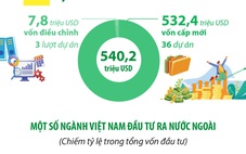 2 tháng năm 2026: Đầu tư ra nước ngoài của Việt Nam gấp 2,3 lần so với cùng kỳ năm 2025