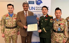 Lần đầu tiên Việt Nam có khoá huấn luyện về gìn giữ hòa bình đạt chuẩn Liên hợp quốc