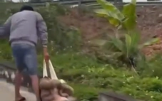 Khởi tố người đàn ông túm áo, kéo lê cô gái trên đường ngày 8-3