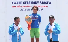 Nguyễn Thị Thật nước rút thắng chặng cuối, giành áo xanh Giải xe đạp quốc tế TP.HCM