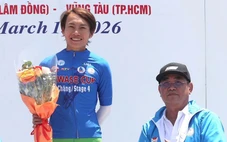 Nguyễn Thị Thật nước rút thắng chặng cuối, giành áo xanh Giải xe đạp quốc tế TP.HCM