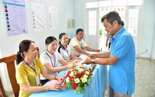 Xã đảo Thạnh An, TP.HCM rộn ràng không khí vận hành thử nghiệm bầu cử