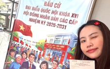 Sao Việt khoe những khoảnh khắc khó quên khi đi bầu cử