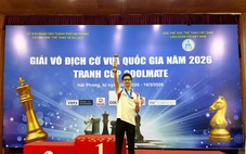 Thí sinh thi Olympia trở thành nhà vô địch cờ vua Việt Nam
