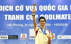 Thí sinh thi Olympia trở thành nhà vô địch cờ vua Việt Nam
