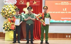 Bộ Công an bổ nhiệm 2 Thủ trưởng Cơ quan điều tra Công an TP.HCM