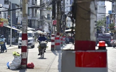 Đường Chu Văn An đã rộng rãi, các trụ điện khi nào sẽ di dời?