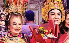 Minh Tâm, Tài Lương về nước quay video cải lương Trung liệt Dương gia tướng