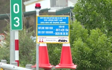 Nhiều thiết bị chóp nón cảnh báo trên cao tốc qua Thanh Hóa biến mất