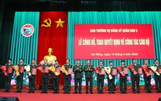 Quân khu 5 điều động 30 cán bộ đầu tiên về Trường Thiếu sinh quân Miền Trung