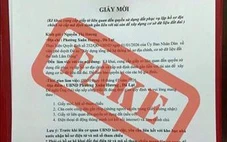 Chiêu lừa mới: Phát 'giấy mời' giả mạo yêu cầu nộp hồ sơ đất đai