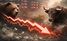 VN-Index 'rơi' 15 điểm sau quyết định trì hoãn giảm lãi suất của Fed