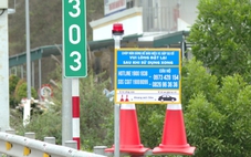 Nhiều thiết bị chóp nón cảnh báo trên cao tốc qua Thanh Hóa biến mất