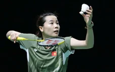 Tay vợt Nguyễn Thùy Linh báo tin cực vui sau khi gặp sự cố trước giải lớn