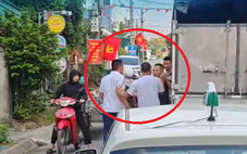 Triệu tập 4 người trong vụ lái xe tải bị đánh chảy máu mũi ở Hải Phòng