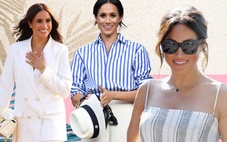 Meghan Markle và công thức mặc đẹp mùa hè không bao giờ lỗi mốt