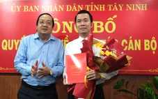 Ông Trương Tấn Sơn được bổ nhiệm làm Giám đốc Sở Công Thương tỉnh Tây Ninh