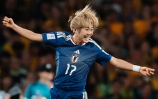 Tuyển nữ Nhật - Úc (hiệp 1) 1-0: Hamano ghi 'siêu phẩm' mở tỉ số