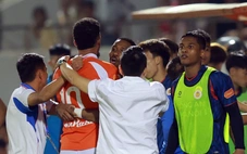 HLV Công an Hà Nội và SHB Đà Nẵng nói gì sau tình huống căng thẳng ngoài sân?