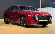 Ngắm xe điện Mazda 6e đấu Camry: Chạy tới 600km/sạc, có cả bản không cần lo tìm trạm sạc