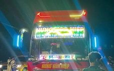 Xe giường nằm va chạm xe máy trên quốc lộ 1, hai người chết tại chỗ