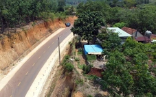 Đồng Nai yêu cầu kiểm tra, xử lý thêm vụ hạ cốt nền khiến nhà dân cheo leo