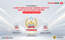 Techcombank lập ‘hat-trick’ giải thưởng Stevie Awards, vượt hơn 1.000 đề cử khu vực