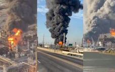 Vụ nổ nhà máy lọc dầu Valero ở Mỹ: Mùi trứng thối lan khắp khu vực, do trục trặc thiết bị?