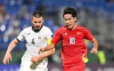 Văn Thuận, Công Phương đá chính trước U23 Triều Tiên