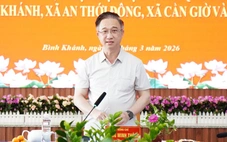 Phó bí thư Thành ủy TP.HCM Đặng Minh Thông: Tận dụng mọi dư địa để đưa Cần Giờ phát triển