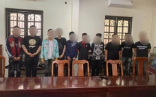 Khởi tố 11 thanh thiếu niên gây rối trật tự công cộng