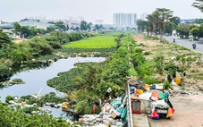 Thiếu cát và nhựa đường, dự án kênh Tham Lương - Bến Cát bị đe dọa tiến độ