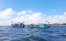 Thạnh An sum vầy ngày lễ hội Nghinh Thủy cầu sóng yên, gió thuận