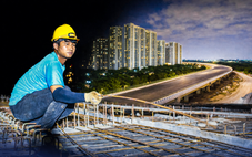 Ngày đêm trên công trường vành đai 3 TP.HCM: 14,7km cầu cạn đã hiện rõ