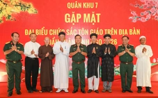 10 triệu tín đồ các tôn giáo địa bàn Quân khu 7 góp sức to lớn bảo vệ Tổ quốc