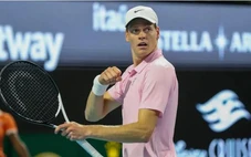 Sinner vào chung kết Miami Open, lập kỷ lục 32 ván thắng liên tiếp ở ATP Masters 1000
