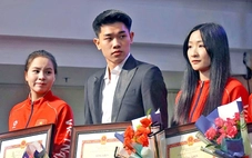 Đình Bắc được vinh danh tại chương trình Vinh quang Thể thao Việt Nam