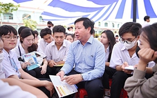 Sáng nay tư vấn tuyển sinh hướng nghiệp tại Cà Mau