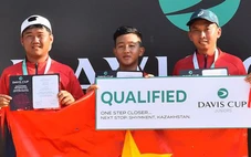 Quần vợt Việt Nam vượt qua vòng sơ loại Davis Cup Junior