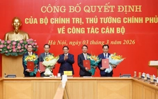 Thủ tướng trao quyết định nhân sự Phó Bí thư Đảng ủy Chính phủ, lãnh đạo 4 bộ, ngành