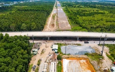 Cận mốc phải đưa vào khai thác, vành đai 3 TP.HCM đoạn phía Tây còn ngổn ngang