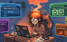 Khi công nghệ thông minh khiến não bộ quá tải