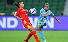 Tuyển nữ Việt Nam - Ấn Độ (hết hiệp 1) 1-0: Vạn Sự ghi bàn đẹp mắt mở tỉ số