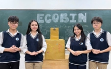 Từ rác thải trong bếp, đến thùng rác AI của học sinh lớp 11