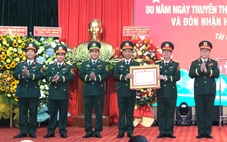 Kỷ niệm 80 năm thành lập, lực lượng vũ trang Tây Ninh đón nhận Huân chương Quân công