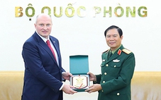 Đại tướng Nguyễn Tân Cương tiếp Bộ trưởng Bộ Tình trạng khẩn cấp Nga