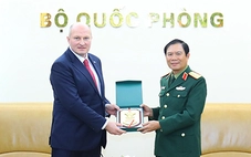 Đại tướng Nguyễn Tân Cương tiếp Bộ trưởng Bộ Tình trạng khẩn cấp Nga